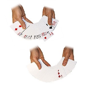 Carte flottante pour tour de magie, jeu de cartes volantes