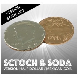 Scotch & Soda - Half Dollar + Mexican Centavos